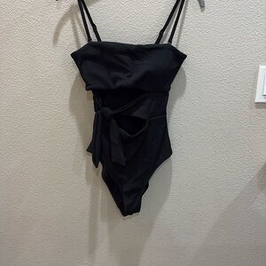 Aerie Black One Piece Swimsuit